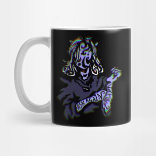 Ask Again Later. Glitchcore Cloud Purple Mug